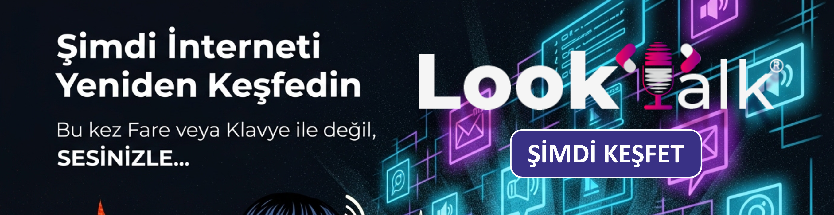LookTalk Ana sayfa yatay reklam